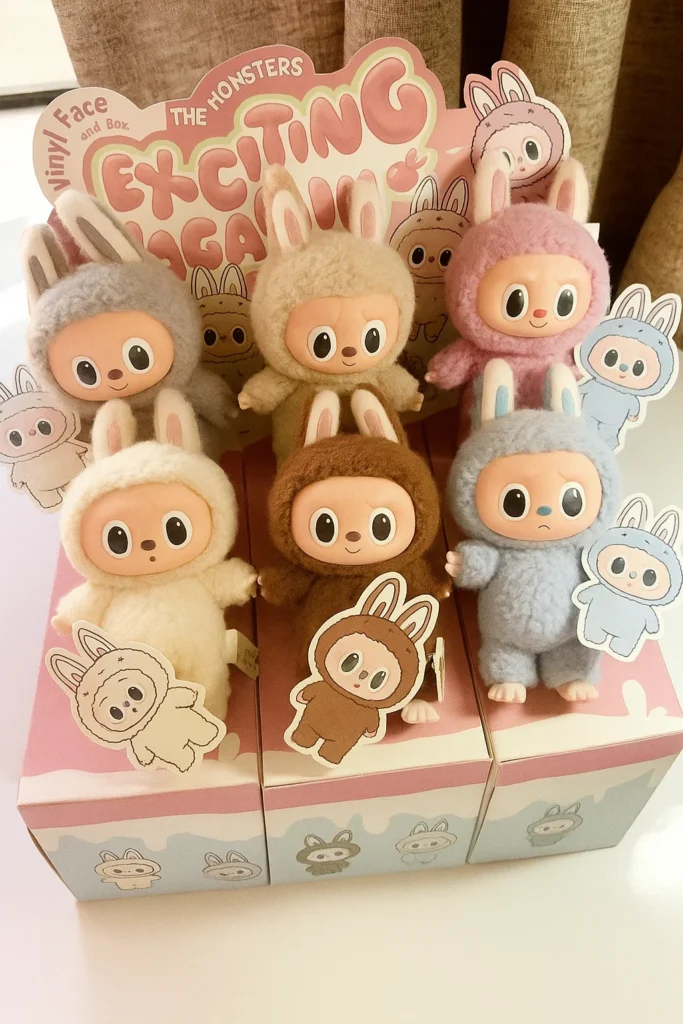 Exciting Macaron Labubu