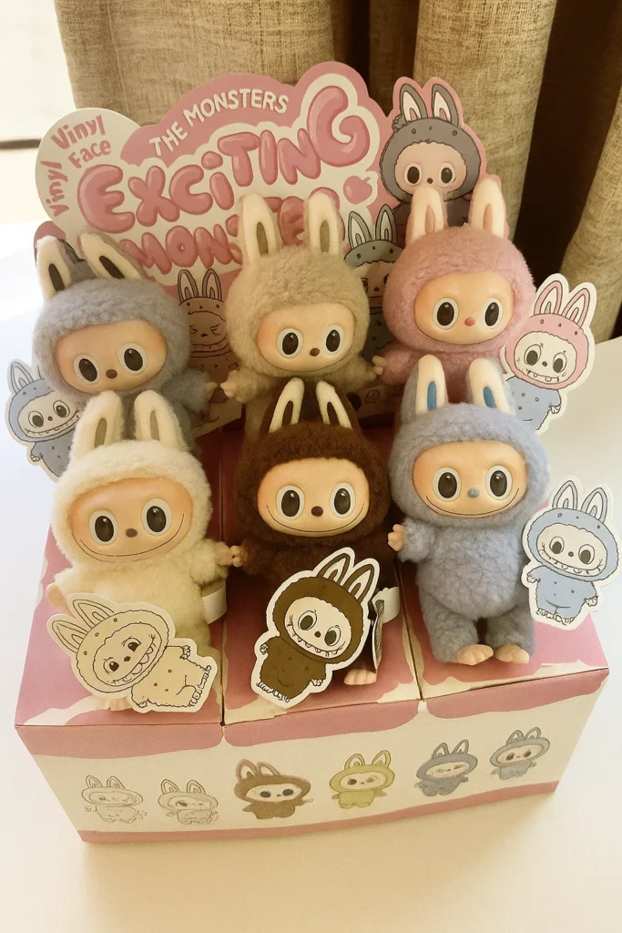 Exciting Macaron Labubu