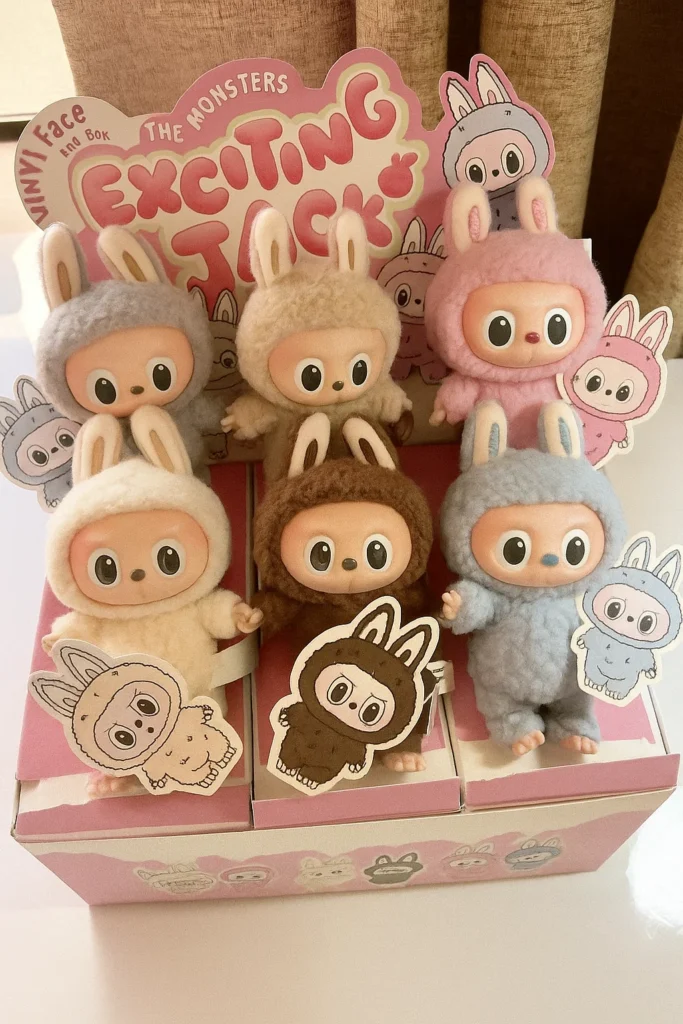 Exciting Macaron Labubu